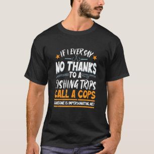T-shirt Arts pour accessoires de pêche et matériel de pêch