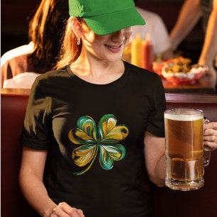 T-shirt Artsy Lucky Shamrock