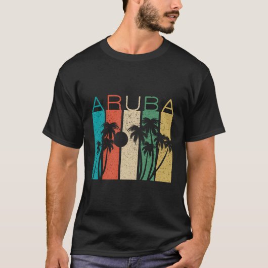 T-shirt Aruba Aruba (Devant)
