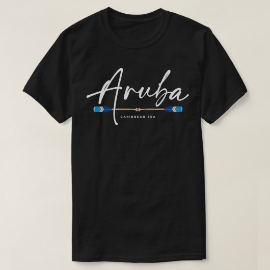 T-shirt Aruba Beach Graphic (Design devant)
