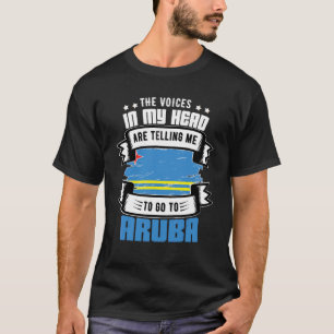 T-shirt Aruba Dans Ma Tête
