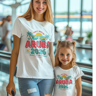 T-shirt Aruba Family Vacation 2026 Shirt