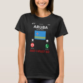 T-shirt Aruba Is Calling (Devant)