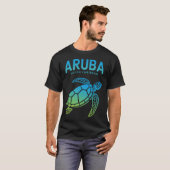 T-shirt  Aruba Sea Turtle Cruise Vacation  (Devant entier)