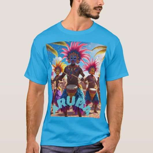 T-shirt Aruba s'illumine (Devant)
