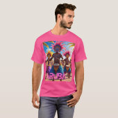 T-shirt Aruba s'illumine (Devant entier)