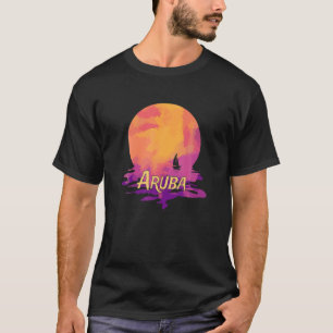 T-shirt Aruba Vacances - Caraibes voyage en famille Souven