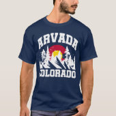 T-shirt Arvada, Colorado (Devant)