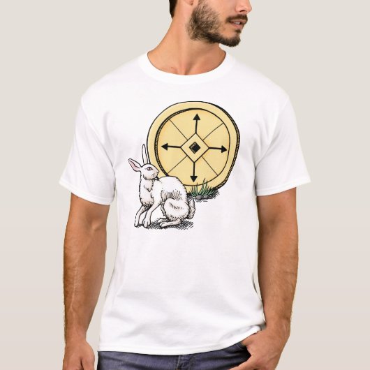 T-shirt As alchimique des pièces de monnaie (Devant)