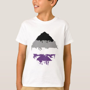 T-shirt As asexuel de Paintdrip