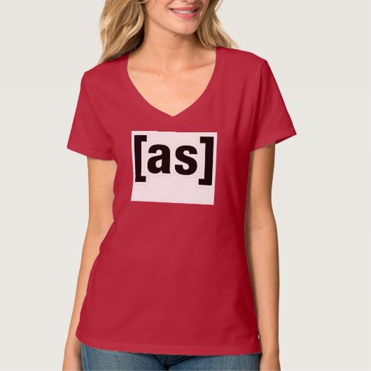 T-shirt As Text Tee - Vibes simples et réfléchies ! (Devant)