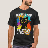 T-shirt As-Tu Dit Chess Black Cat (Devant)