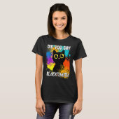 T-shirt As-Tu Dit Forgeron Chat Noir (Devant entier)