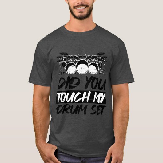 T-shirt As-Tu Touché Mon Batterie (Devant)