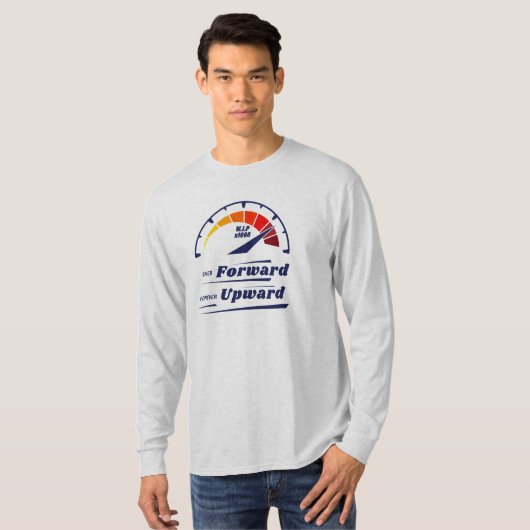 T-shirt "Ascend : toujours en avant et jamais en haut" W.I (Devant entier)