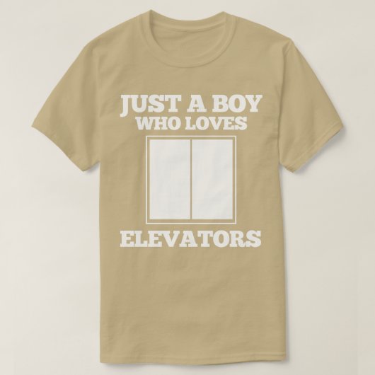 T-shirt Ascenseur Ascenseur (Design devant)