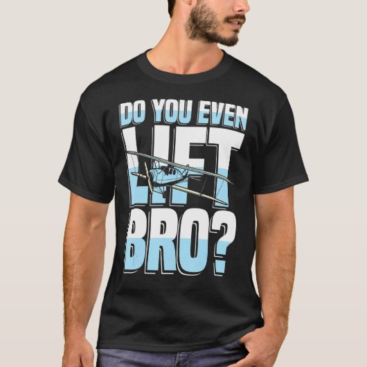 T-shirt Ascenseur Bras Pour Pilote Et Copilot (Devant)