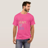 T-shirt Ascenseur Chats pour animaux de compagnie lourds - (Devant entier)