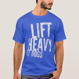 T-shirt Ascenseur Chiens pour animaux de compagnie lourds