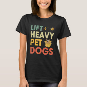 T-shirt Ascenseur Chiens pour animaux de compagnie lourds