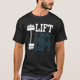 T-shirt Ascenseur Gym Entraînement Lifting Poids