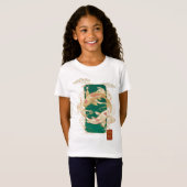 T-Shirt Ascension de carpes koï (Devant entier)