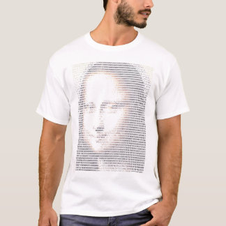 T-shirt ASCII Mona Lisa