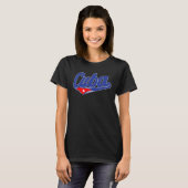 T-shirt Asere Que Bola Cuban Havana Cuba Cuban Flag  Baseb (Devant entier)
