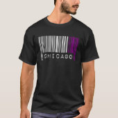T-shirt Asexual Barcode Pride Chicago Illinois Cute Ace Ae (Devant)