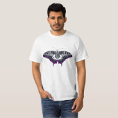 T-shirt Asexual Flag Swallowtail (Devant entier)