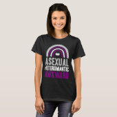 T-shirt Asexual Heteroromantic Awkward Asexual Pride Bohem (Devant entier)