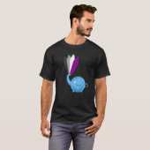 T-shirt Asexualité Drapeau mignon Eléphant Ace Lgbtq Pride (Devant entier)