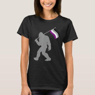 T-shirt Asexuality Pride Monster du drapeau sur ACE Asexua