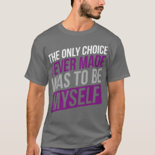 T-shirt Asexuel Be Mys Ace Asexuality LGBTIA