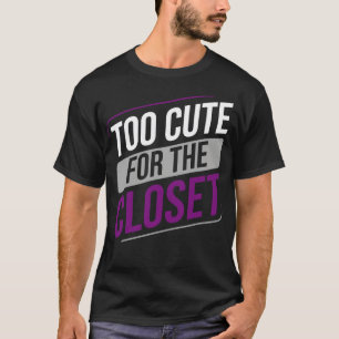 T-shirt Asexuel Trop mignon Pour Le Closet Ace Asexuality 