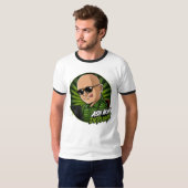 T-shirt Ash Nom DePlume Ringer (Devant entier)