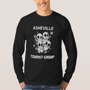 T-shirt Asheville Native Pride Alien Funny State Tourist S