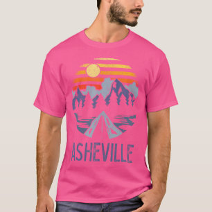 T-shirt Asheville North Carolina Blue Ridge Mountains Camp