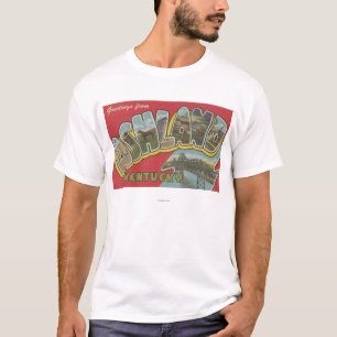 T-shirt Ashland, Kentucky - grandes scènes de lettre