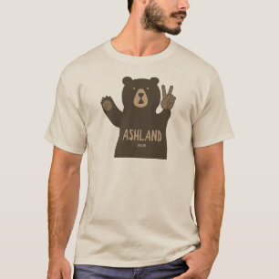 T-shirt Ashland Oregon Peace Bear