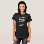 T-shirt Ashland Virginia Rocks (Devant entier)