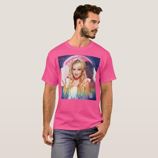 T-shirt Ashley Tisdale (Devant entier)