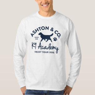 T-shirt Ashton & Co. K9 Academy 1c Long Sleeve