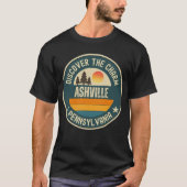 T-shirt Ashville, Pennsylvanie (Devant)