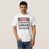 T-shirt Asiatique instruit (Devant entier)