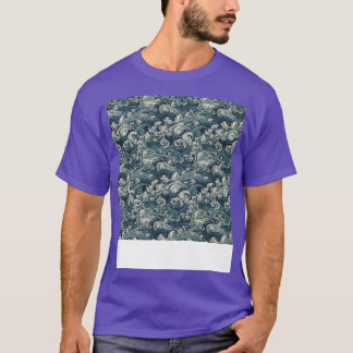 T-shirt Asiatique sans couture Motif Vieux Japonais Chinoi