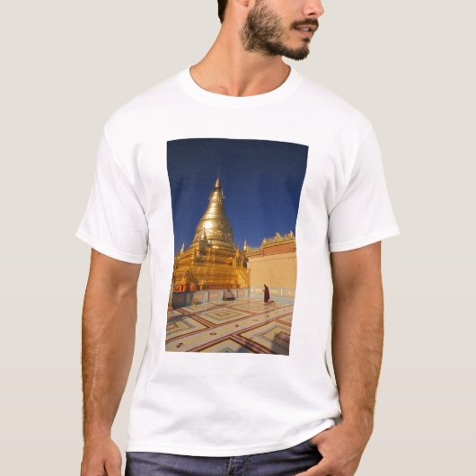 T-shirt Asie, Birmanie (Myanmar) Mandalay, Sagaing Hill : (Devant)