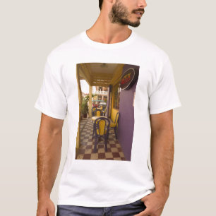 T-shirt Asie, Cambodge, Siem Reap, café.