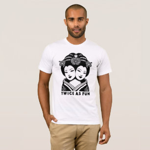 T-shirt Asie Carni Geisha