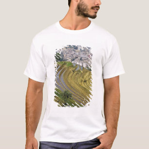 T-shirt Asie, Chine, province du Yunnan, Jinping. Jinping